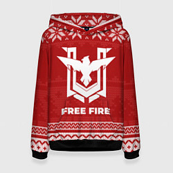 Женская толстовка Новогодний Free Fire