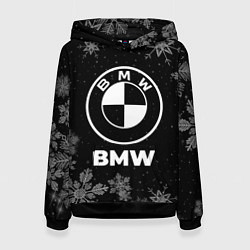 Женская толстовка Снежный BMW