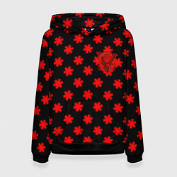 Женская толстовка Bullet for my valentine pattern