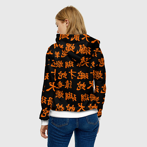 Женская толстовка PUBG japan steel / 3D-Белый – фото 4