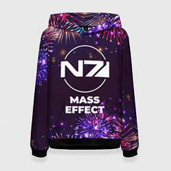 Женская толстовка Праздничный Mass Effect