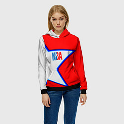 Толстовка-худи женская NBA star, цвет: 3D-черный — фото 2