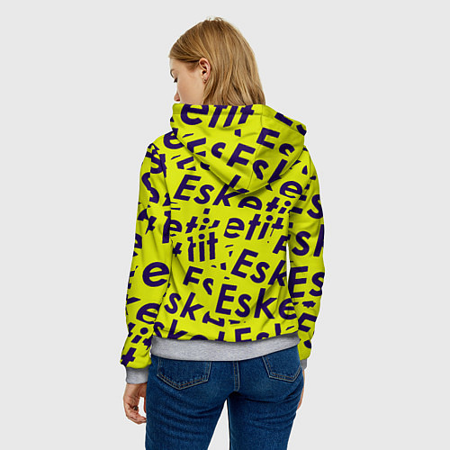 Женская толстовка Rainbow six pattern rap / 3D-Меланж – фото 4