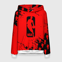 Женская толстовка NBA краски баскетбол