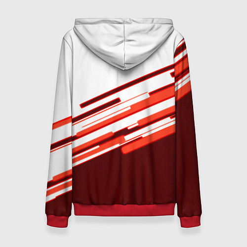 Женская толстовка Portal geometry game / 3D-Красный – фото 2