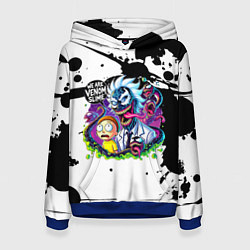 Женская толстовка Venom-Rick and Morty - blots