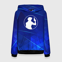 Женская толстовка Cowboy Bebop blue poly