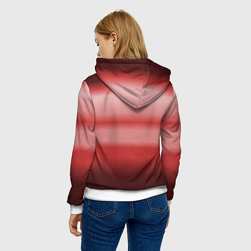 Женская толстовка Аянами Рэй из Евангелион / 3D-Белый – фото 4