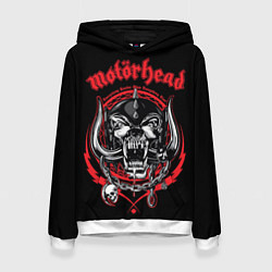 Женская толстовка Motorhead skull