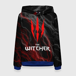 Женская толстовка The witcher - геральт- молнии