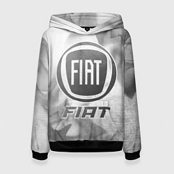 Женская толстовка Fiat - white gradient