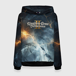 Женская толстовка Kingdom Come Deliverance 2 молнии