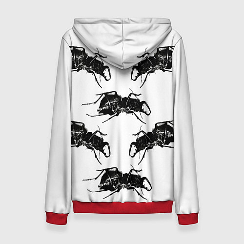 Женская толстовка Mezzanine / 3D-Красный – фото 2