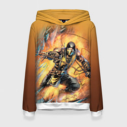Женская толстовка Scorpion - Mortal Kombat