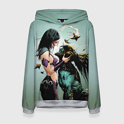 Женская толстовка Mileena & Kotal Kahn - Mortal Kombat