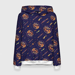 Женская толстовка Mortal Kombat logo pattern