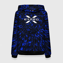 Женская толстовка Exeed blue energy