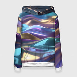 Женская толстовка Космические мягкие волны