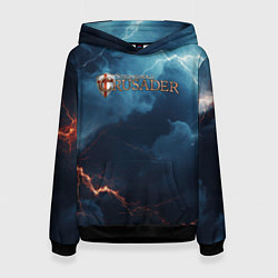 Женская толстовка Stronghold сrusader крестоносец бури