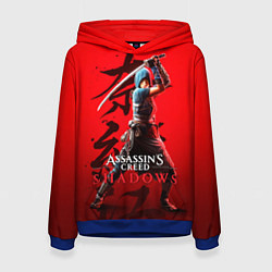 Женская толстовка Assassins Creed Shadows - Shinobi Naoe