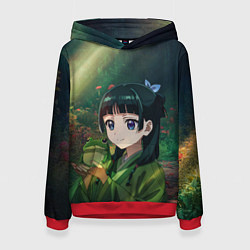 Женская толстовка МаоМао и лягушка - Монолог Фармацевта