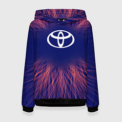 Женская толстовка Toyota red energy