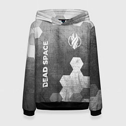 Женская толстовка Dead Space - grey gradient вертикально