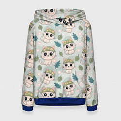 Женская толстовка Кошачий камуфляж каваи