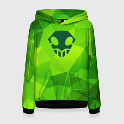 Женская толстовка Bleach green poly