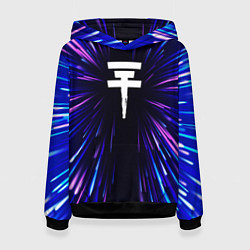 Женская толстовка Tokio Hotel neon energy