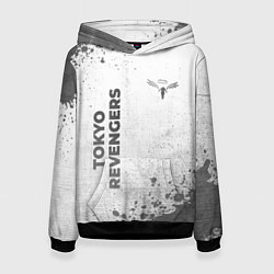 Женская толстовка Tokyo Revengers - white gradient вертикально
