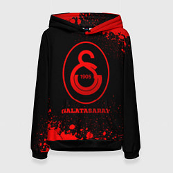 Женская толстовка Galatasaray - red gradient