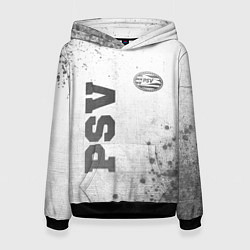 Женская толстовка PSV - white gradient вертикально