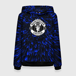 Женская толстовка Manchester United blue energy