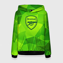 Женская толстовка Arsenal green poly