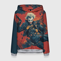 Женская толстовка Бандит Джокер