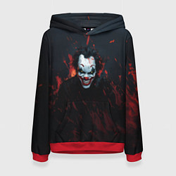 Женская толстовка Джокер в огне