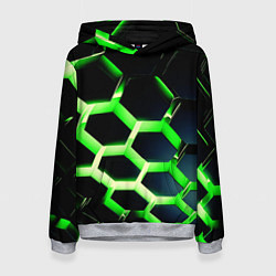 Женская толстовка Neon Honeycombs