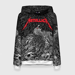 Женская толстовка Metallica - scavenger on the skull