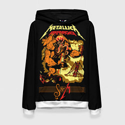 Женская толстовка Metallica - octopus monster