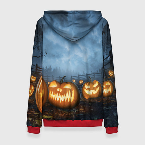 Женская толстовка Костюмы для halloween / 3D-Красный – фото 2