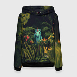 Женская толстовка Голубая единорожка