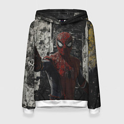 Женская толстовка Spider man night