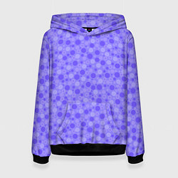 Женская толстовка Фиолетовый сиреневый пузыри