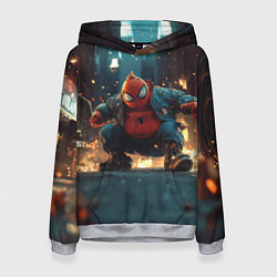 Женская толстовка Толстый человек-паук