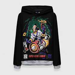 Женская толстовка Earth worm Jim - super retro gaming