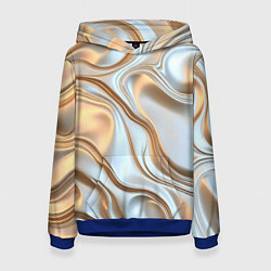 Женская толстовка Жидкое белое золото