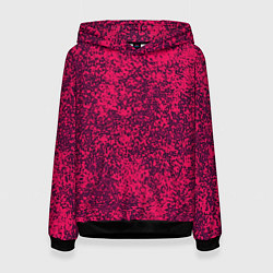 Женская толстовка Насыщенный розовый текстура