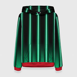 Женская толстовка Neon turquoise