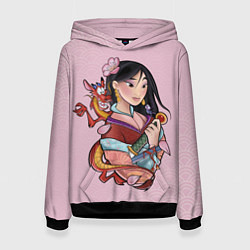 Женская толстовка Красивая Мулан и Мушу - big pictures